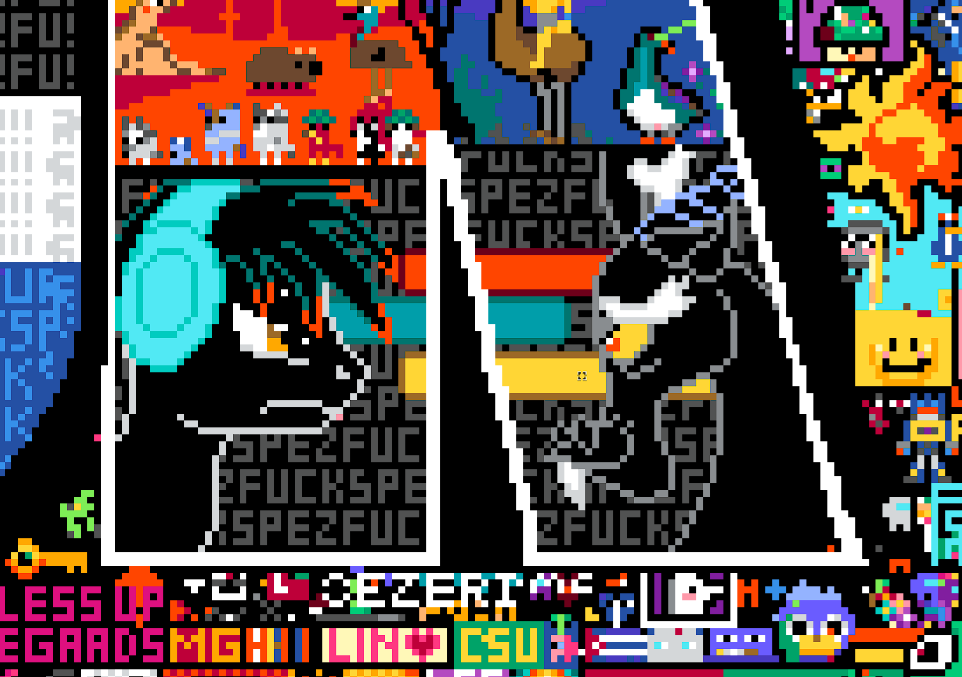 Reddit R Place Pixel Art 2022 Ultra HD Official Final Canvas